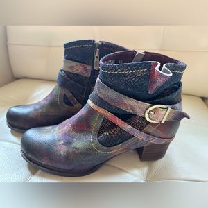 L’Artiste Boot, Spring Step, Side Zip, Sz40